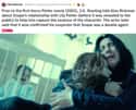 Alan Rickman's Portrayal Of Severus Snape on Random Hidden Details About The 'Harry Potter' Villains That Made Us Say 'Whoa'