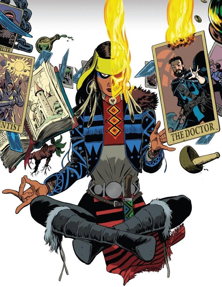 Demon Rider Kushala, Ghost Rider Of The 19th Century, Held Down Two Jobs