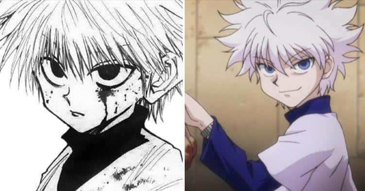 hxh manga vs anime