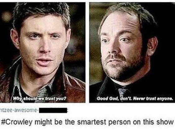 Crowley Had The Best Lines