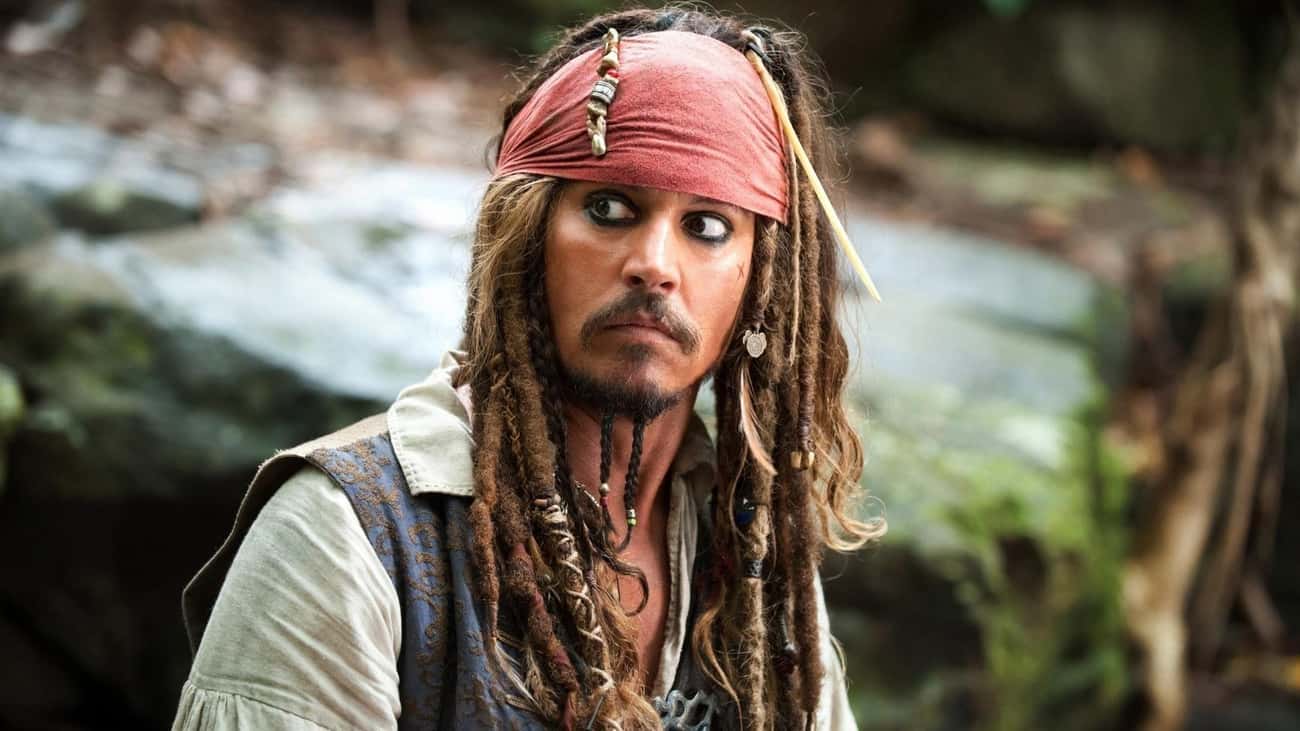Johnny Depp Never Leaves Home Without His Jack Sparrow Costume