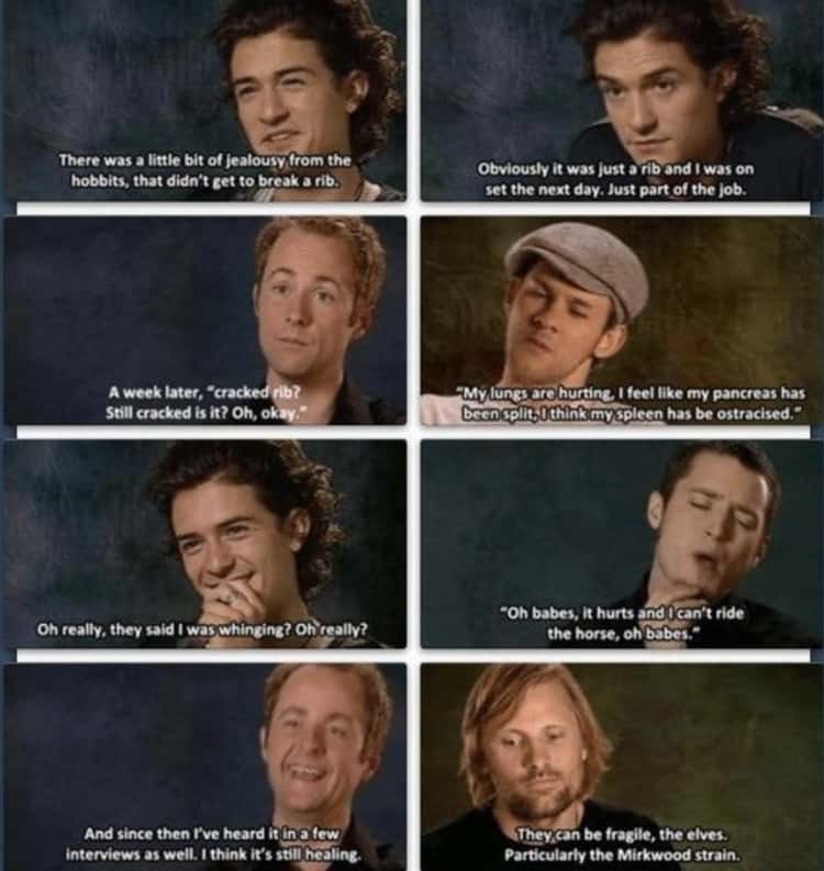 Lord Of The Rings' Cast Interviews Funny Enough To Rule Them All