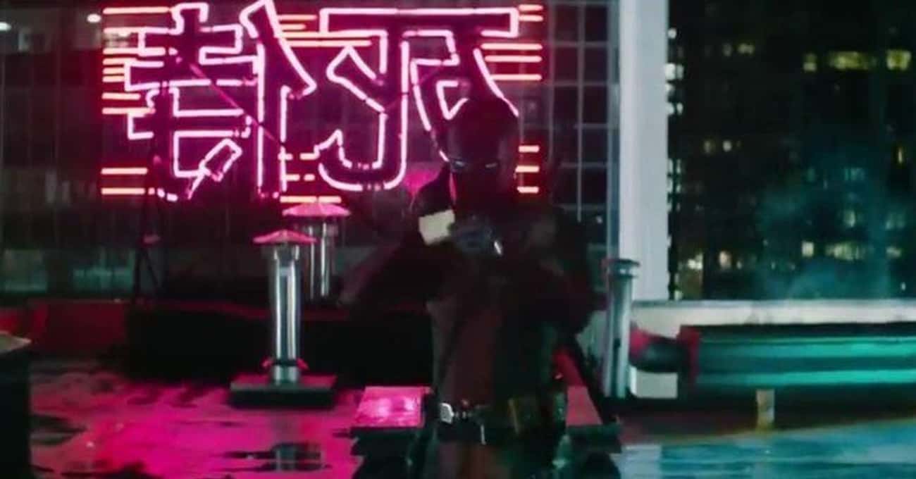 This Sign Is Literally Deadpool's Name In Chinese