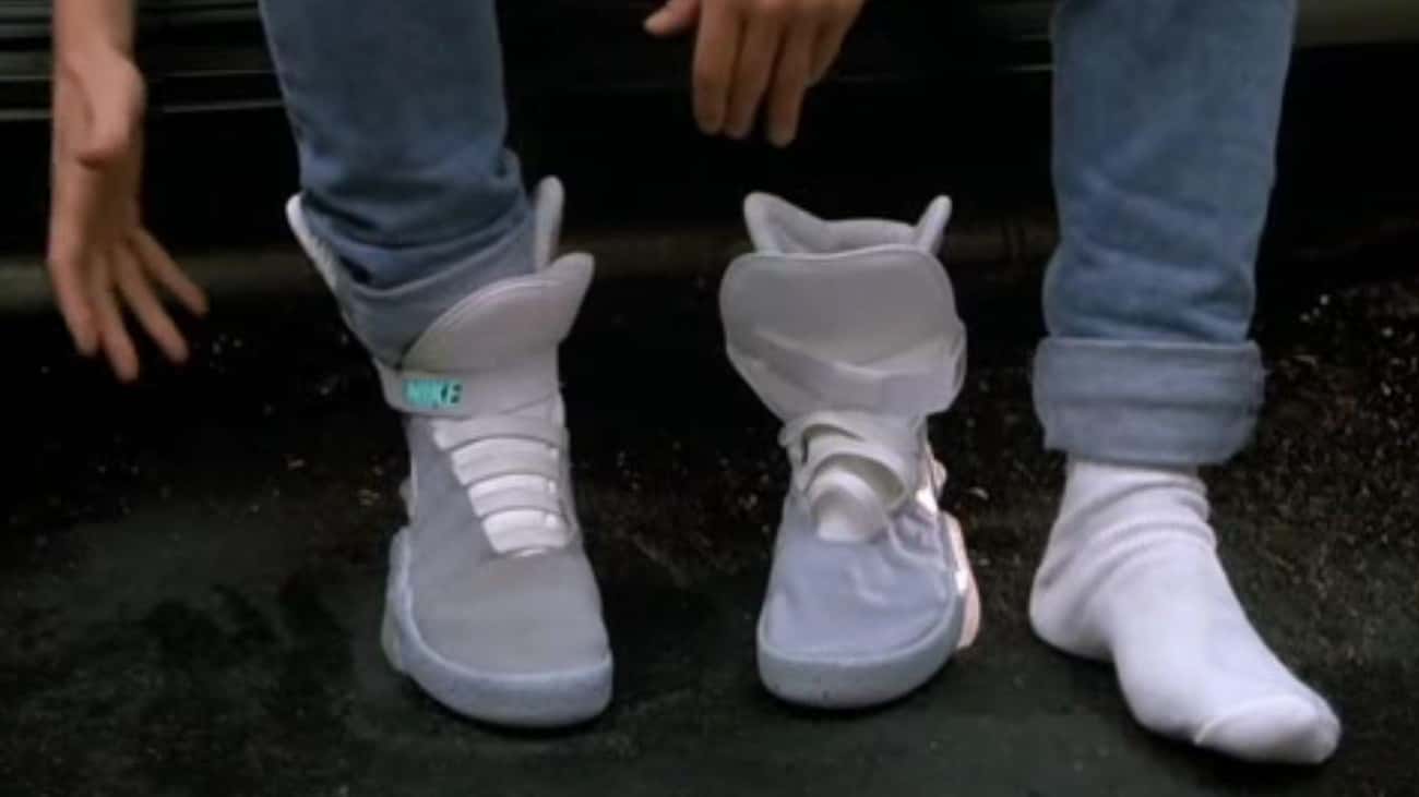 Marty's Shoes Were Done Via A Practical Effect