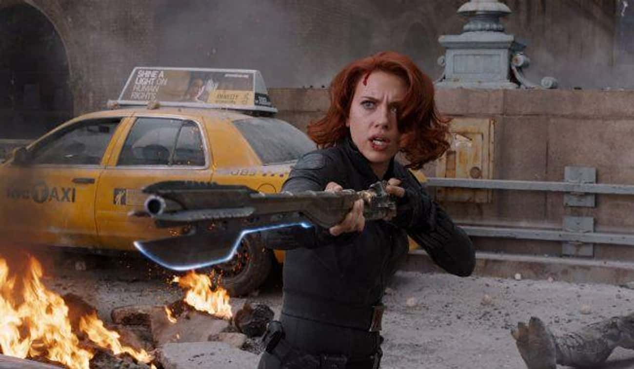 Black Widow In 2012's Avengers