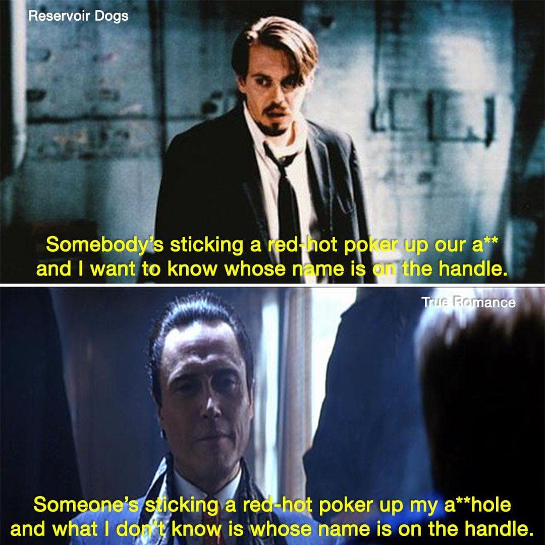 Quentin Tarantino Movie Quotes Quentin Tarantino Loves Repeating The Best Lines In All His Movies