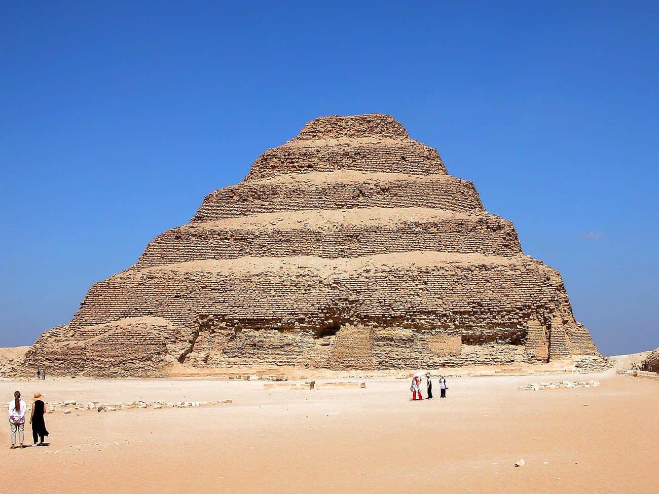 Built In 2630 BCE, The 4,700 Year-Old Step Pyramid Of Djoser Is Egypt's Oldest Pyramid
