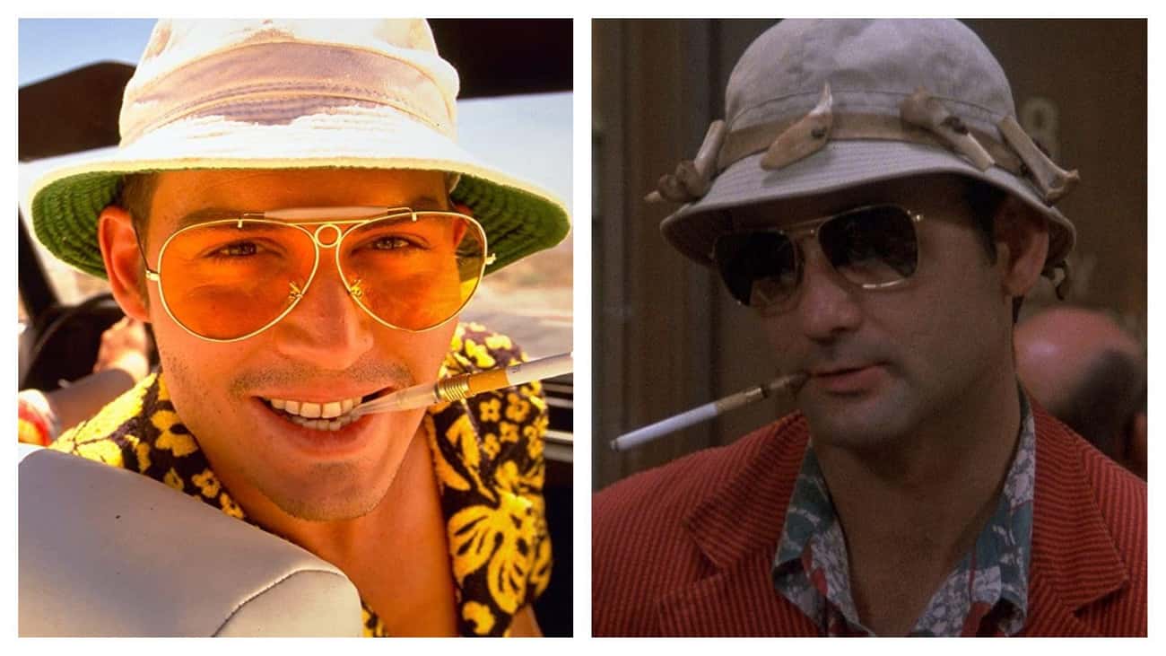 Johnny Depp And Bill Murray ('Fear and Loathing in Las Vegas' / 'Where the Buffalo Roam')