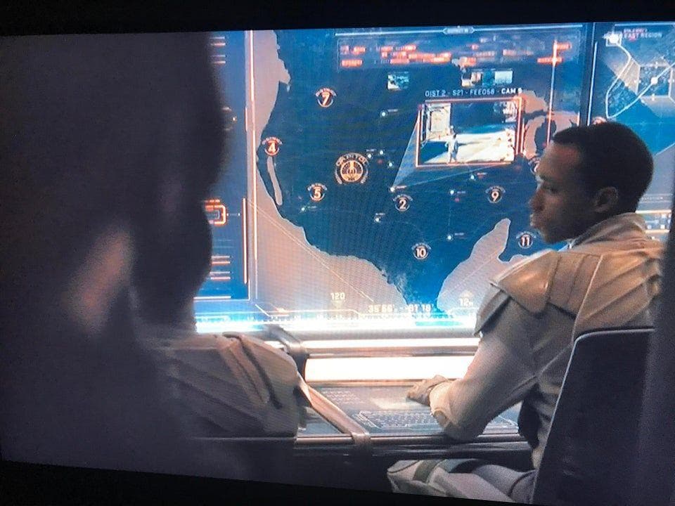 A Map Of The Hunger Games World Is Seen In 'Catching Fire'