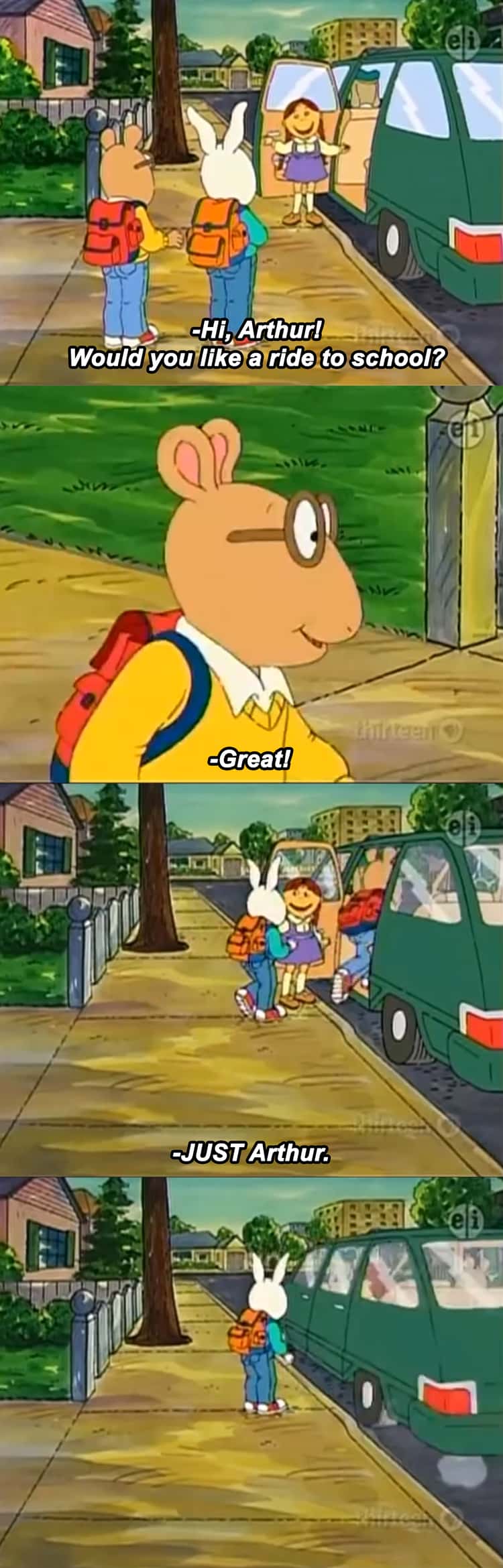 Arthur Tv Show Xxx - 18 Times The Characters From 'Arthur' Threw Some Serious Shade