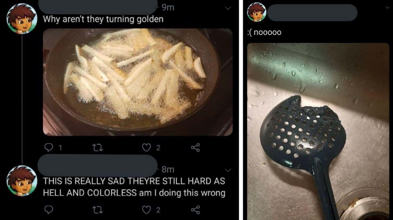 Undercooked Fries, Overcooked Spatula