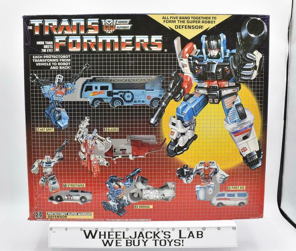 Transformers G1 Vintage Rare Original Protectobot SEACONS SNAPTRAP G1 Transformers Vintage