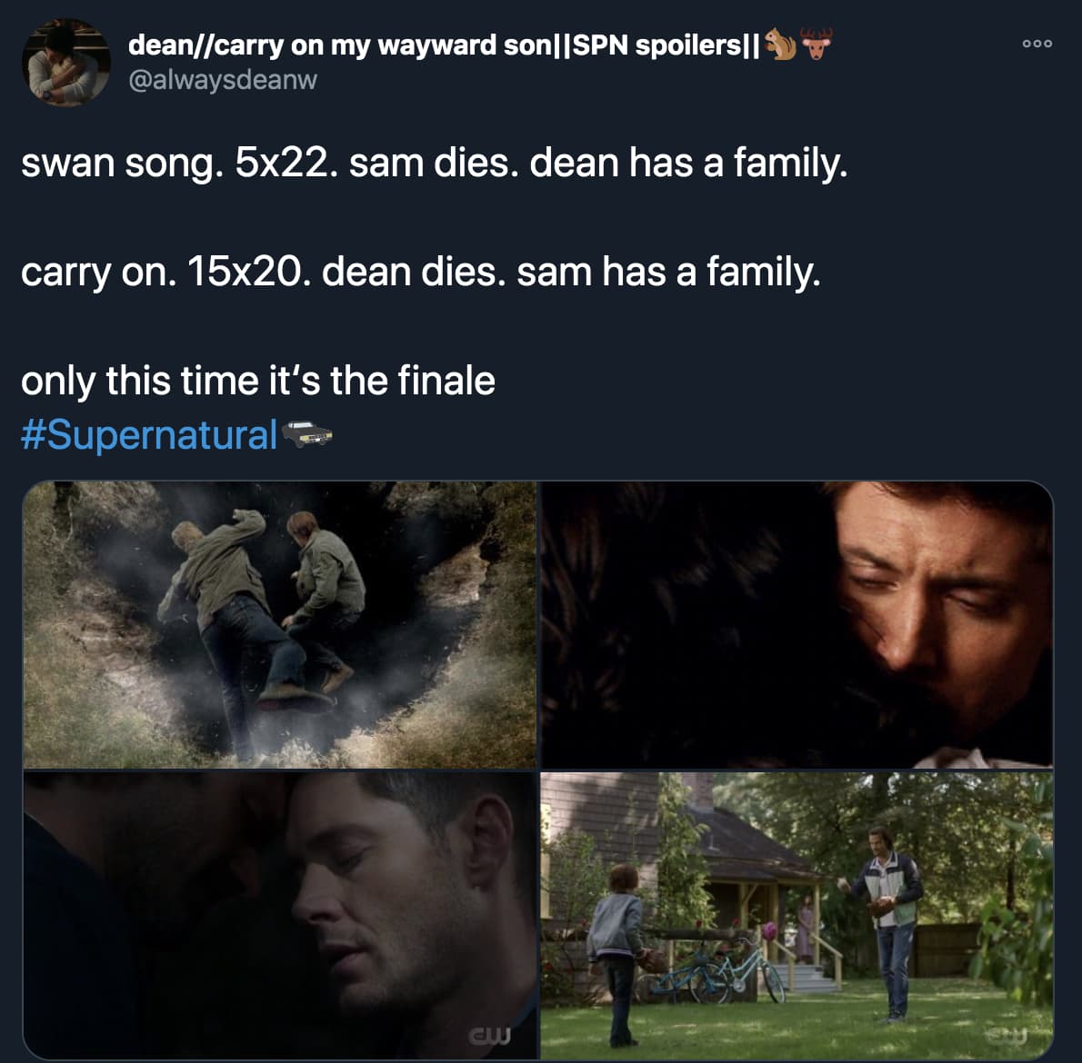 Fans React To The 'Supernatural' Series Finale