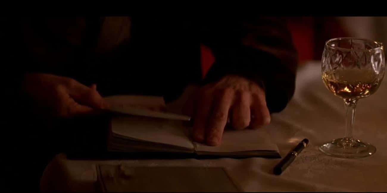 Angier's Hand Resembles Borden's Dismemberment While Reading His Diary  