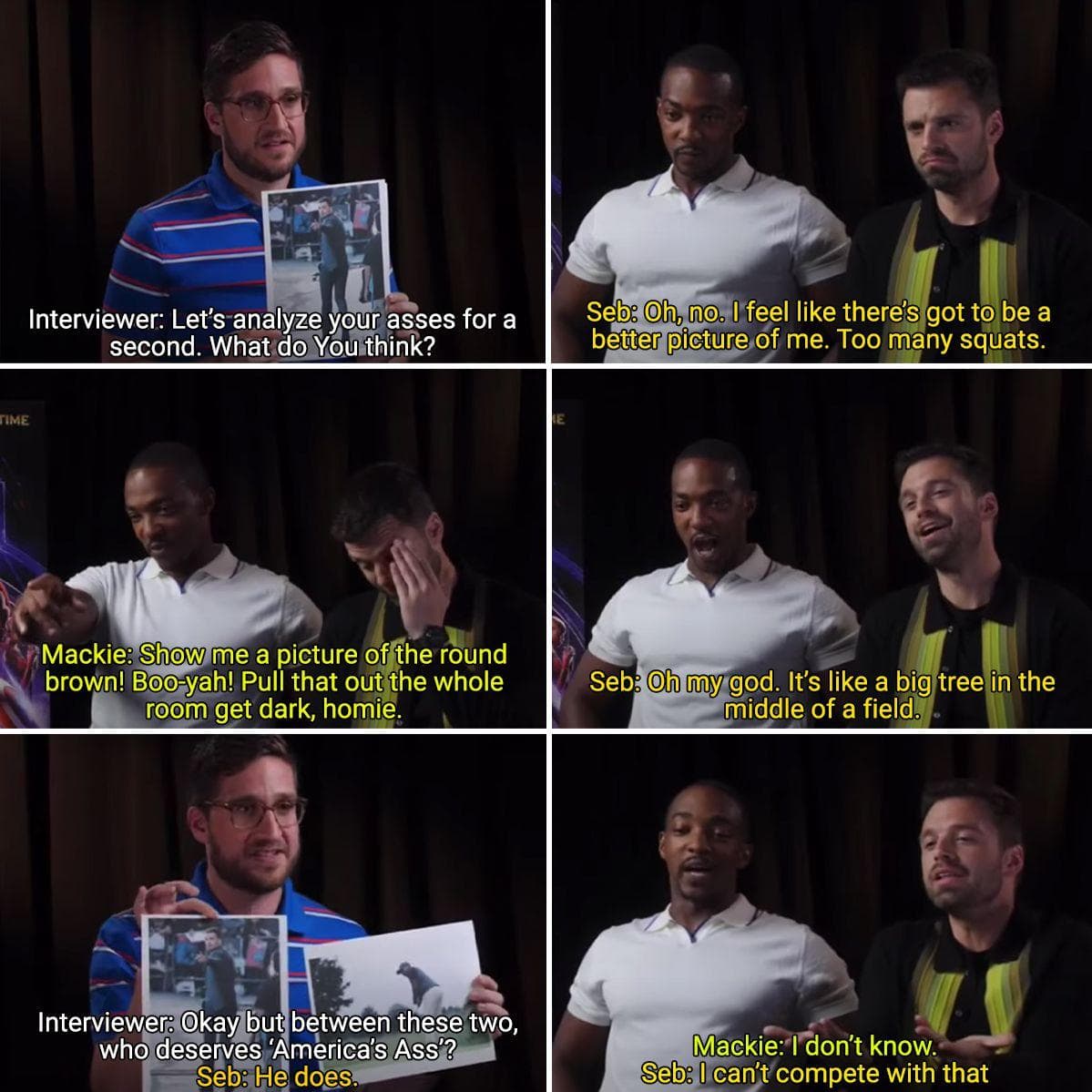 Hilarious Interviews That Prove That Sebastian Stan And Anthony Mackie Have The Best Bromance