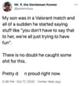 Proud Dad Moment on Random Best Wholesome Tweets From Parents