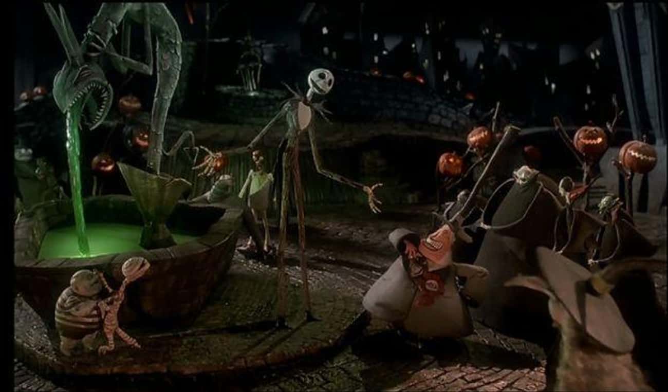 In 'Nightmare Before Christmas' All Of The Citizens Of Halloween Town Represent Specific Fears