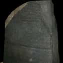 The Rosetta Stone, c. 196 BC on Random Artifacts We Saw In 2020 That Made Us Say 'Whoa'