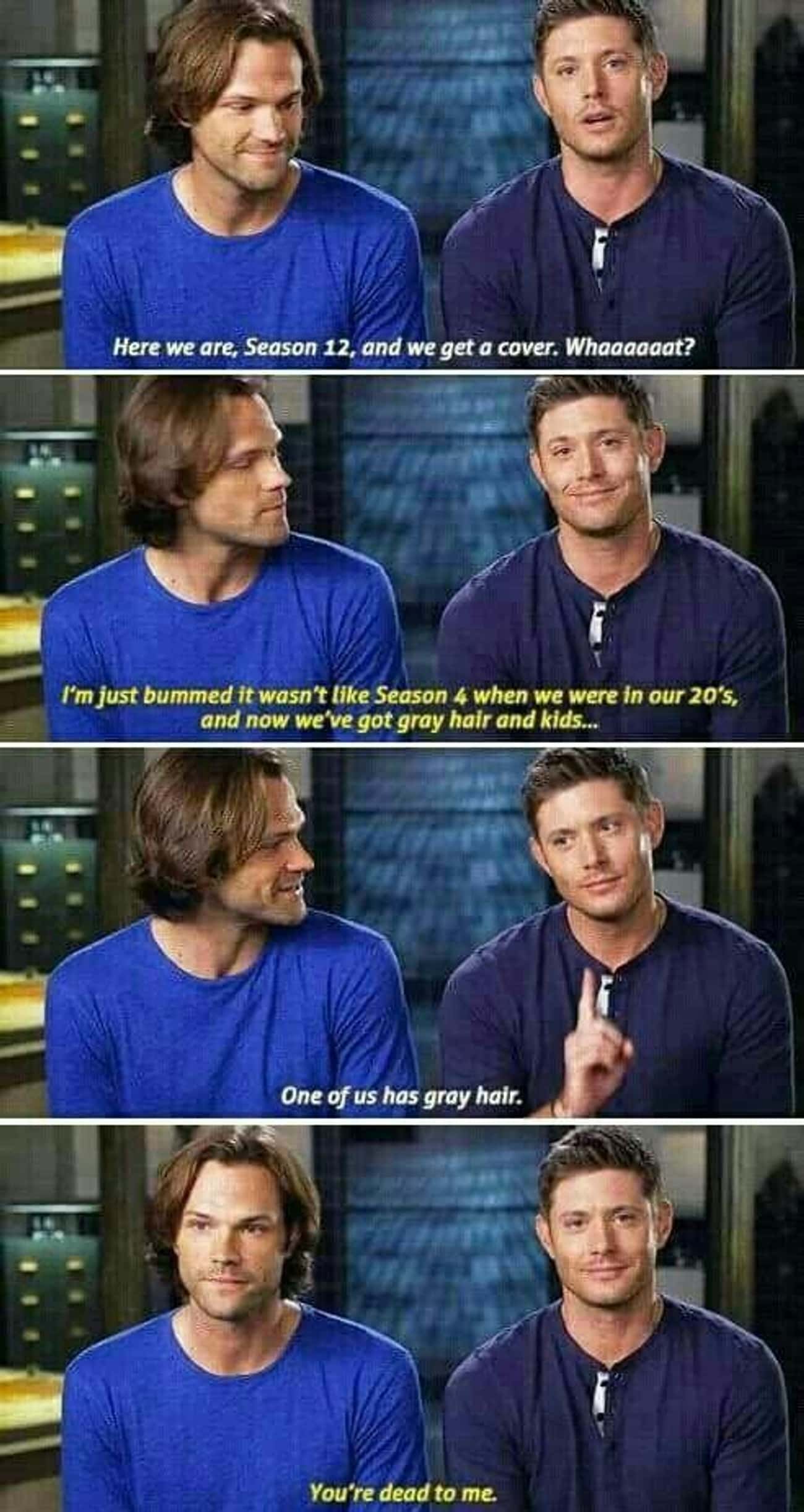 Jensen Might Be Older But No Gray Hairs Here