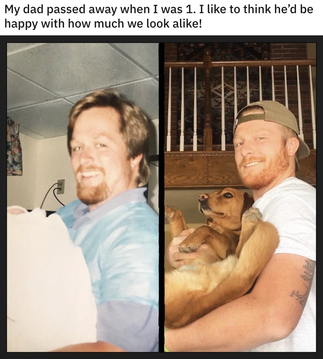 An Awesome Striking Resemblance Between Dad And Song on Random Wholesome Dad Posts That Make Us Want To Immediately Call Our Dads