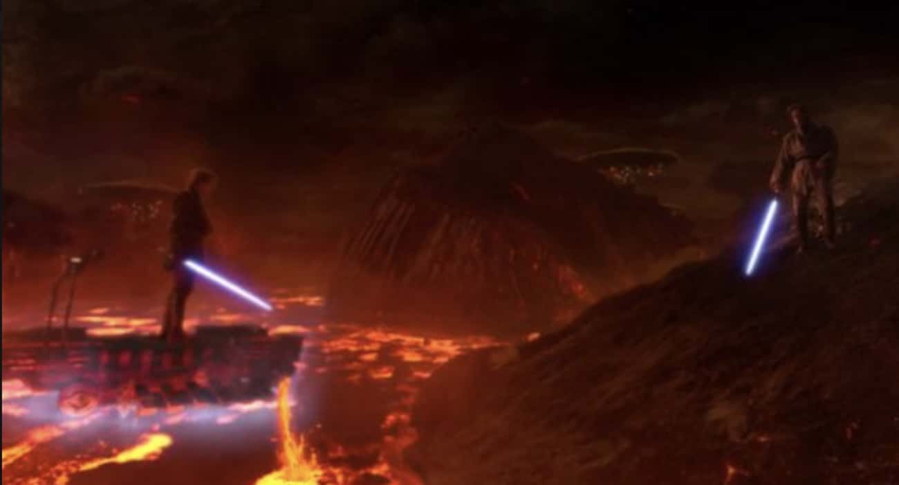 The Reason The 'High Ground' Ended Anakin And Obi-Wan's Duel