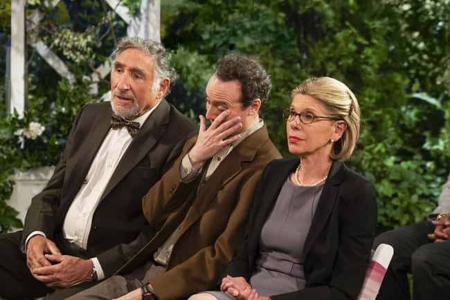 Leonard with his parents in TBBT