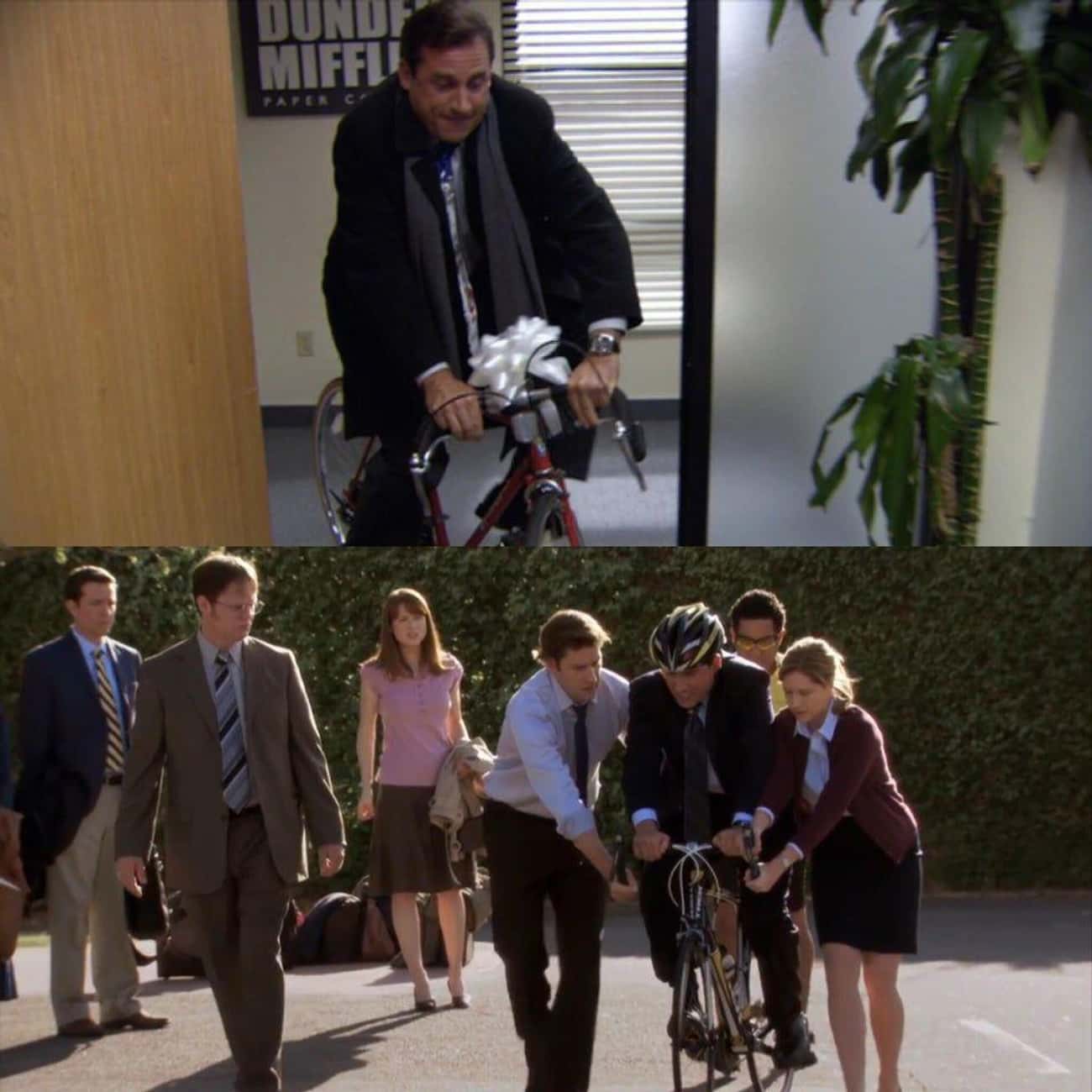 Michael's Ability To Ride A Bike