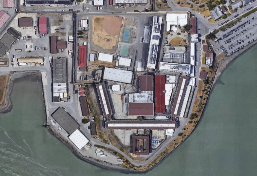 Satellite Images Of Historic And Famous Prisons