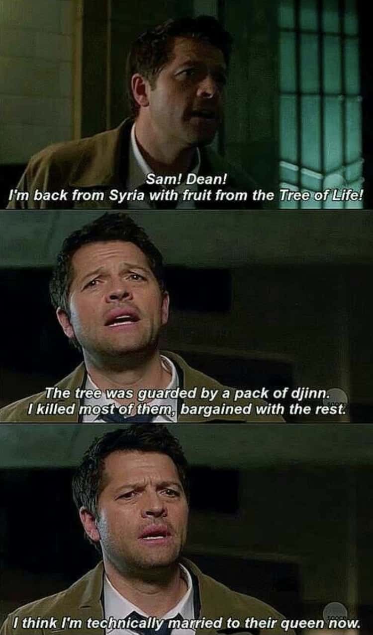 14 Castiel Moments That Prove He Was The Funniest Part Of 'Supernatural'