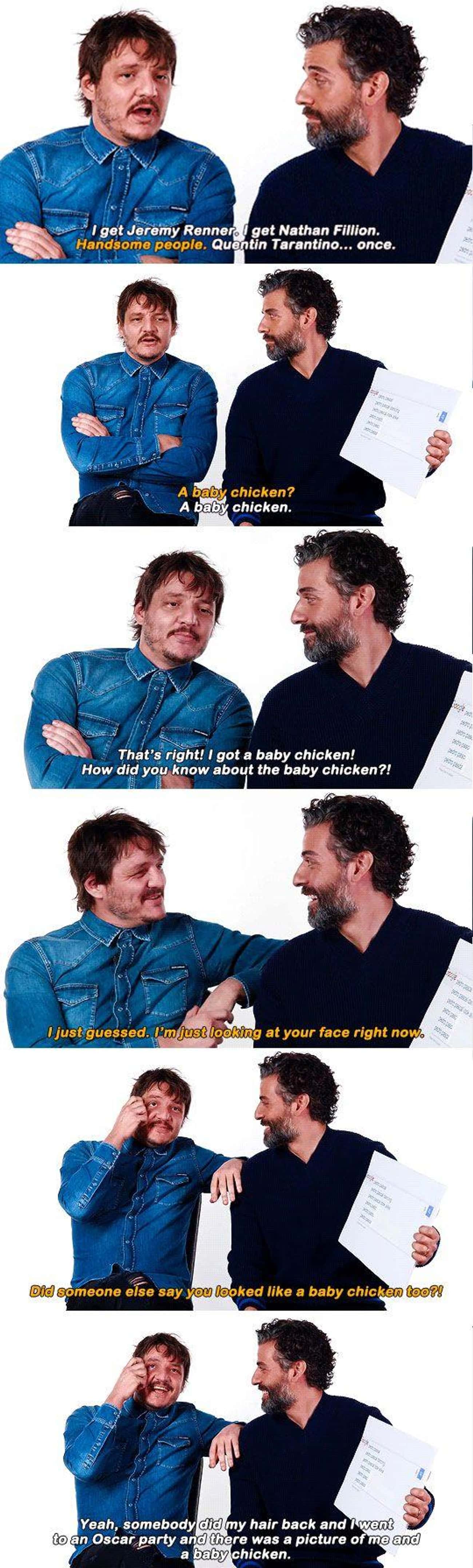 Pedro Pascal & Oscar Isaac best moments