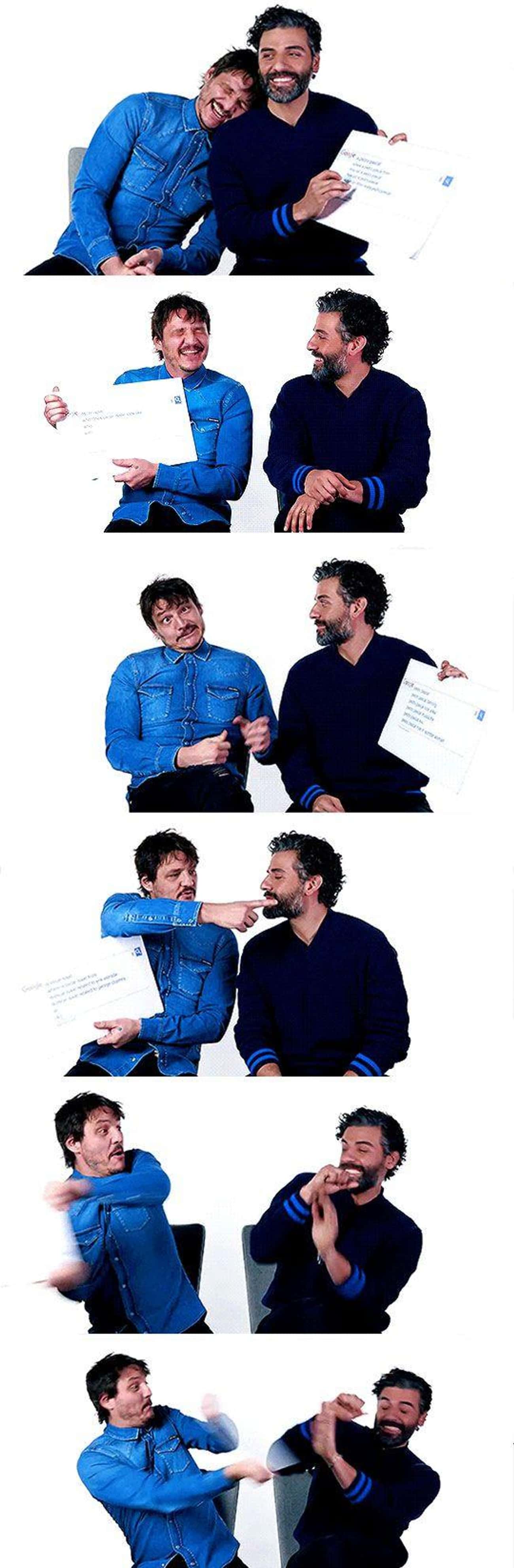 Pedro Pascal & Oscar Isaac best moments