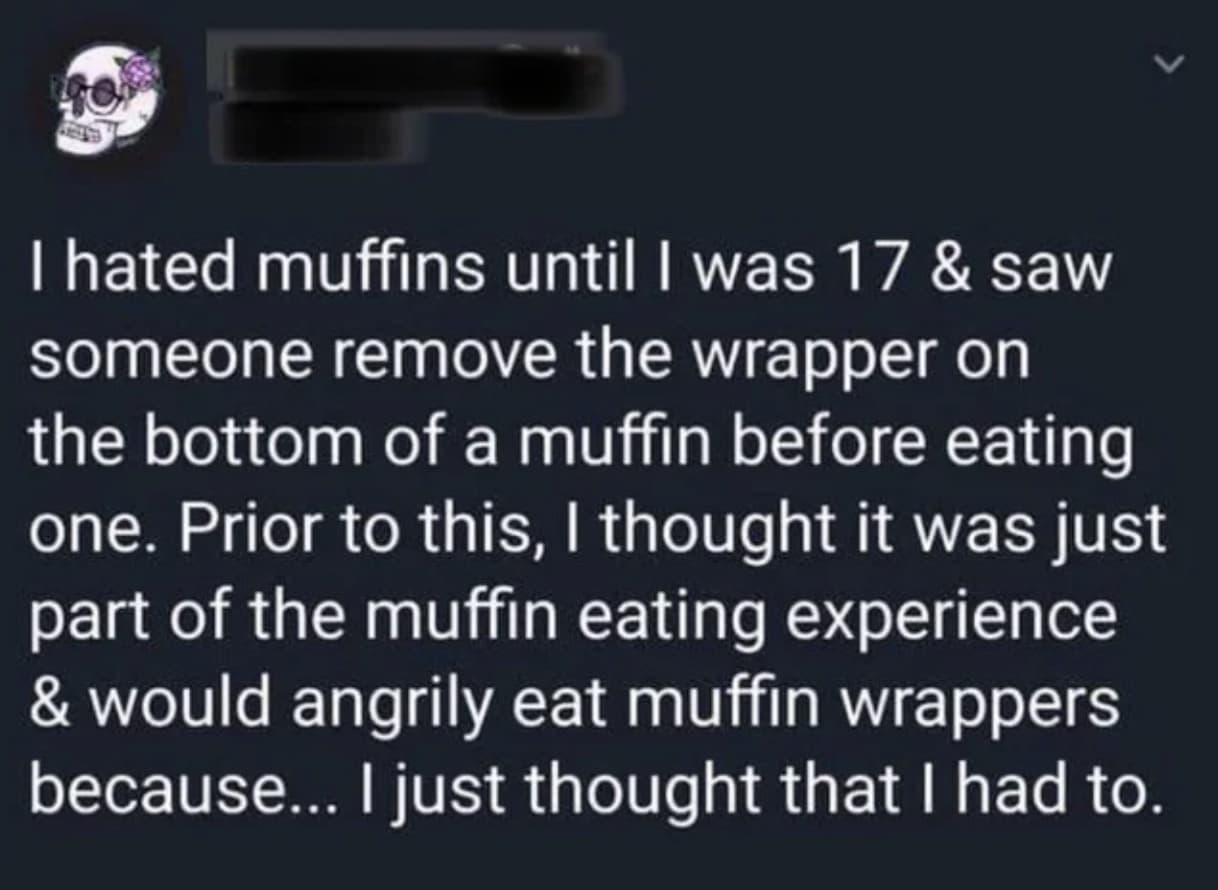 Ah Yes, Muffin Paper
