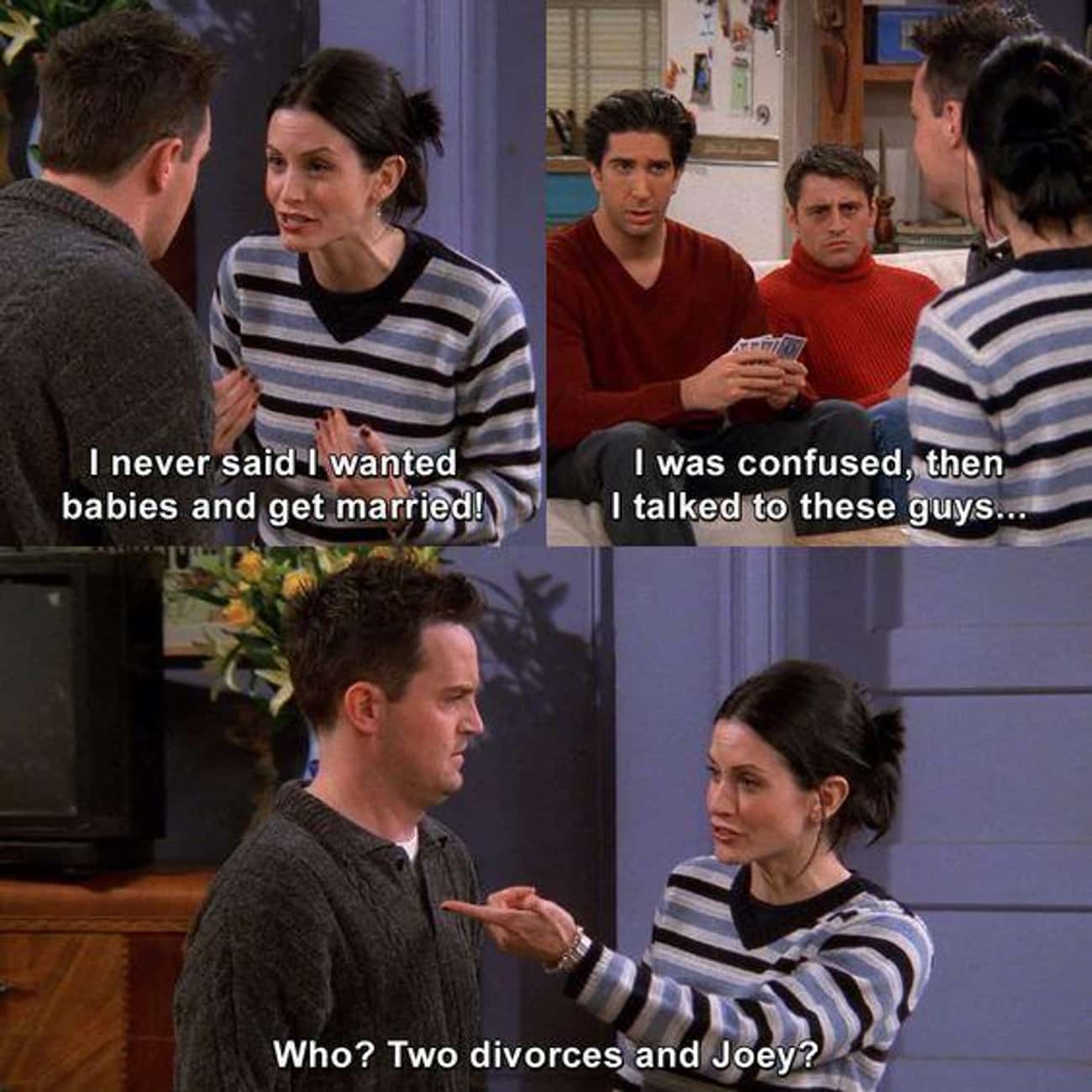 Ross And Joey Get No Credit From Monica