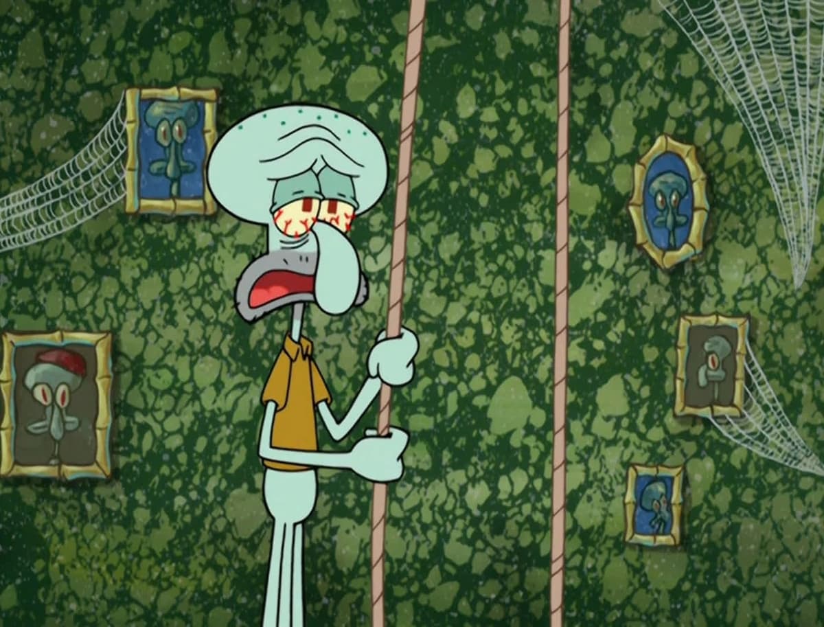 Squidward's Suicidal Ideation In 'SpongeBob SquarePants'