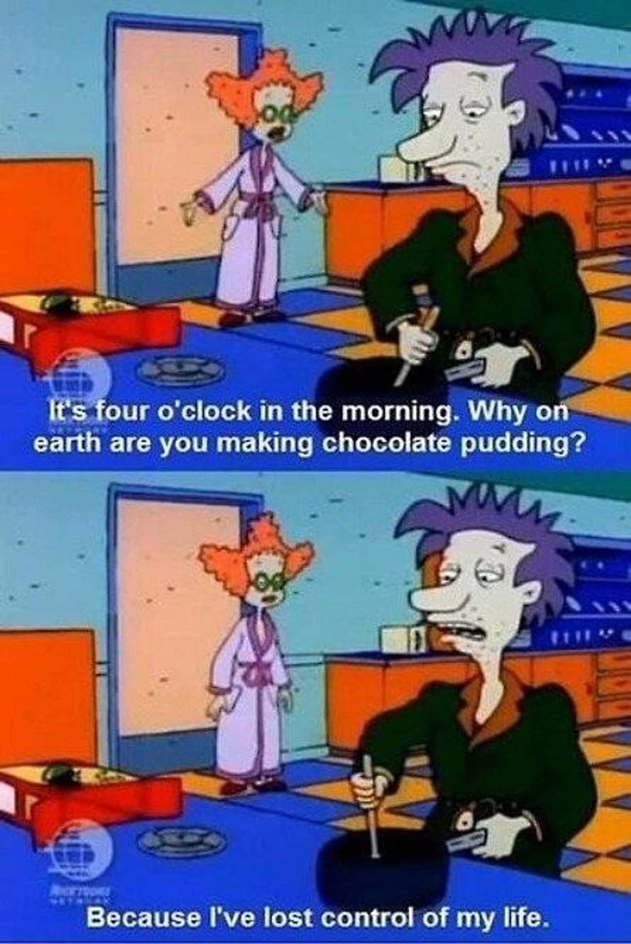 Why On Earth Are You Making Chocolate Pudding? - 'Rugrats'