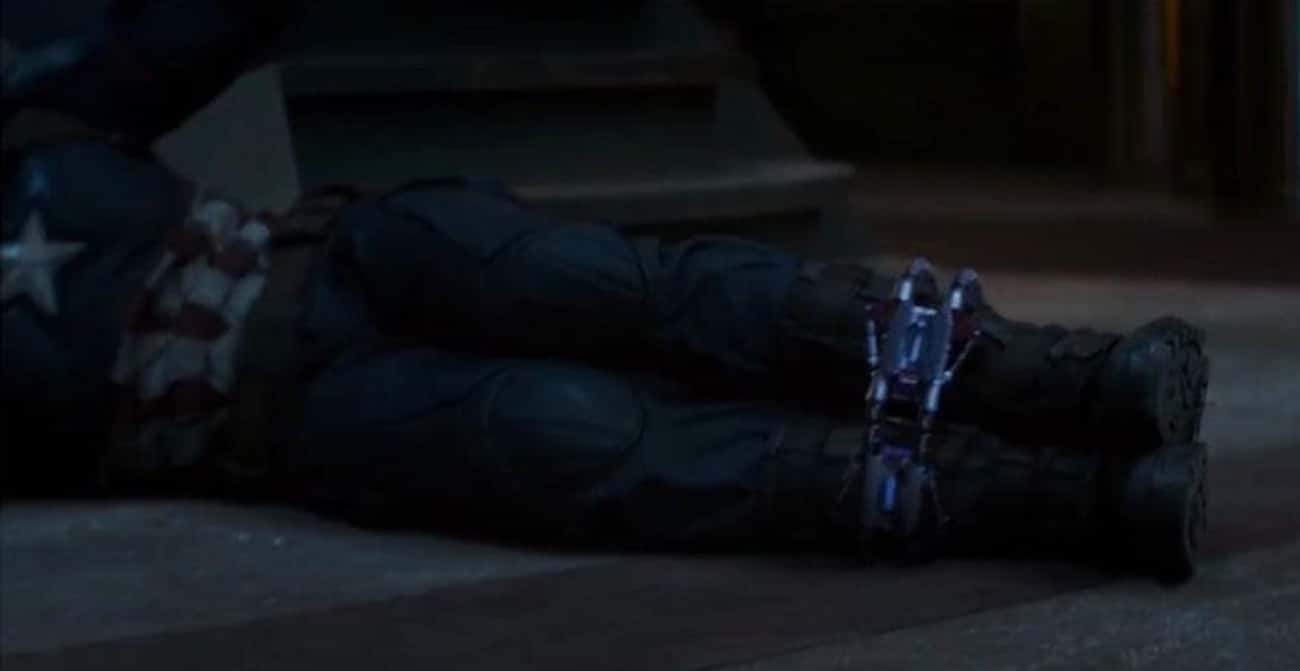 If you want to trap Captain America, go for his legs
