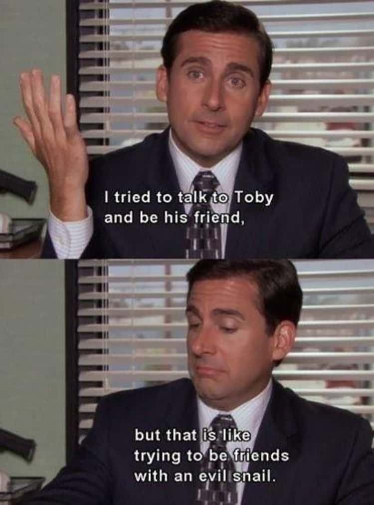 The Office - Toby's small talk >>>>