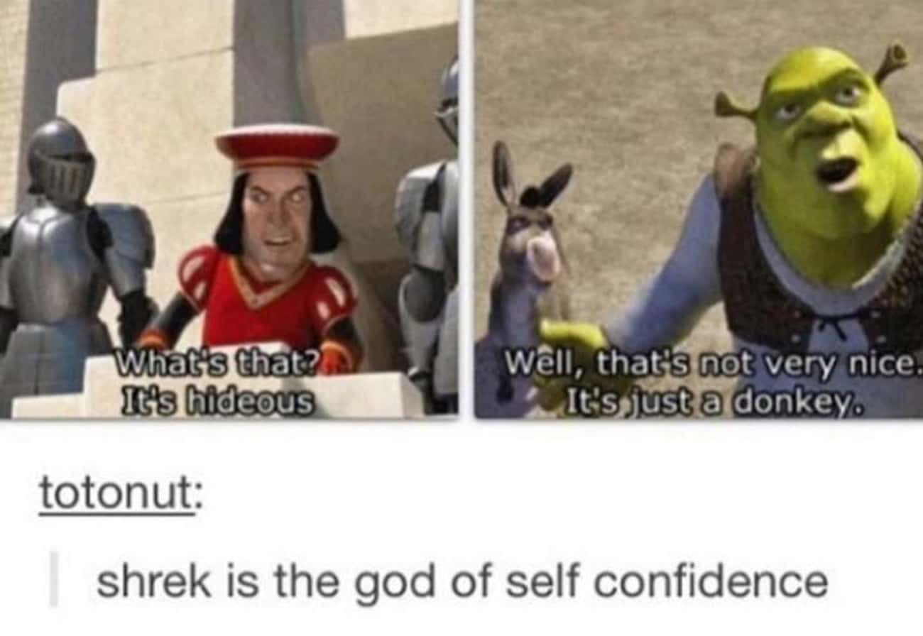 Shrek Promotes Self-Love