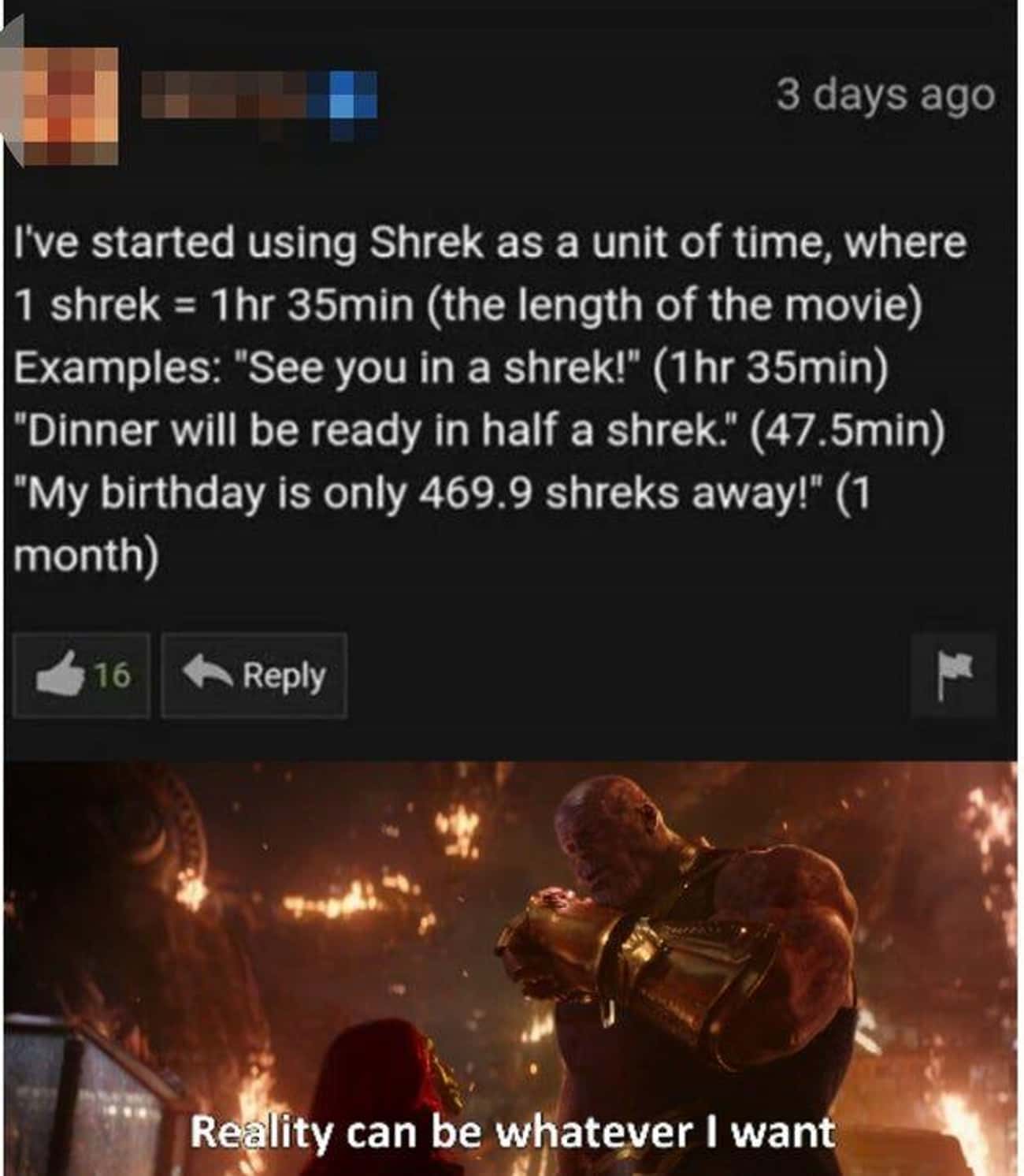 Introducing 'Shrek' As A Unit Of Time