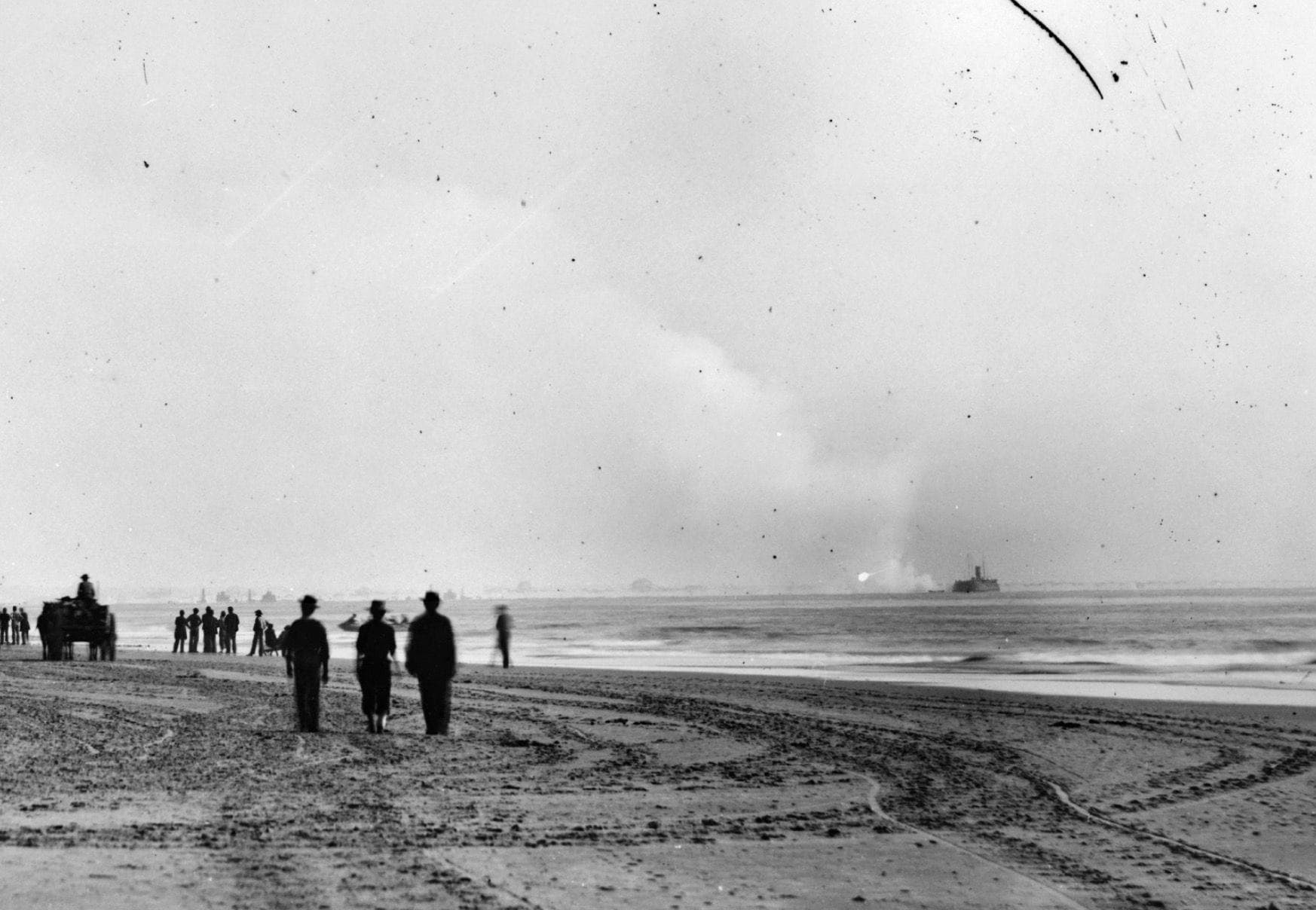 'USS New Ironsides In Action,' Haas & Peale (1863)