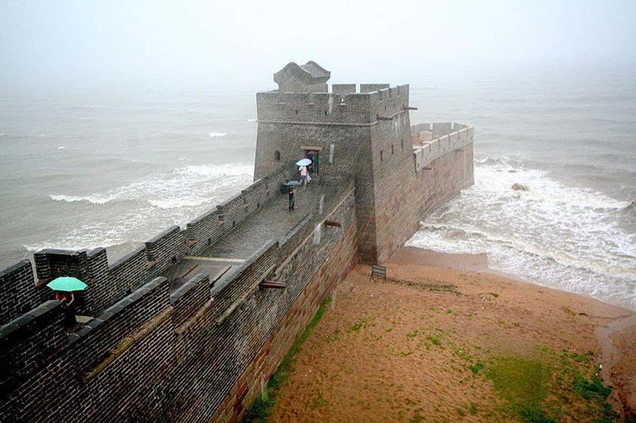 The End Of The Great Wall Of China, At Shanhaiguan Pass