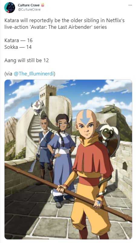 they should make a new avatar series when aang was older