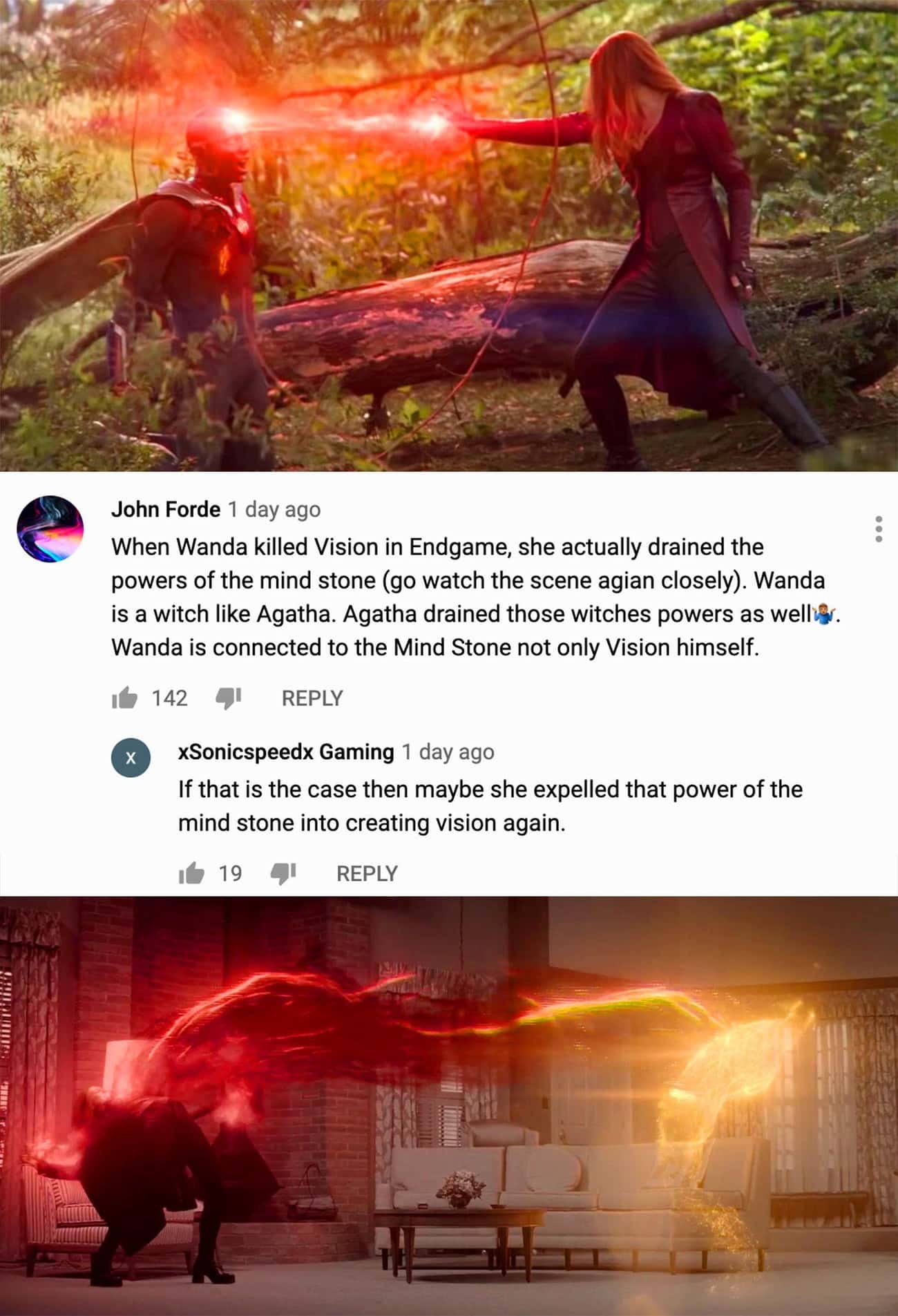 Wanda's Connection To The Mind Stone