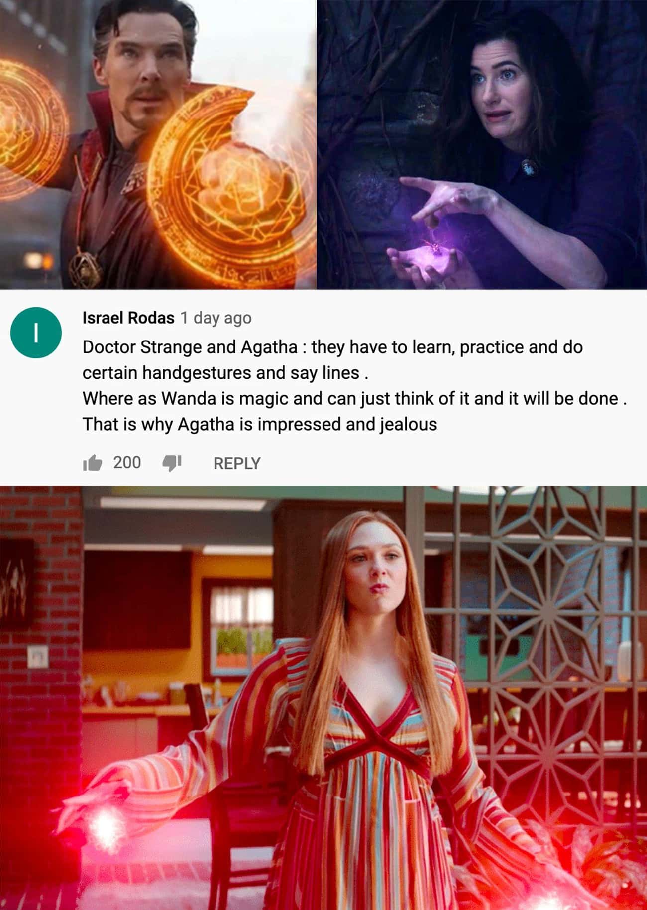 Wanda Vs. Doctor Strange Vs. Agatha