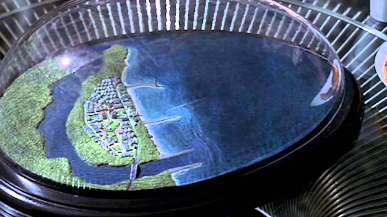 After 'The Truman Show' Ended The Set Was Repurposed For The WestWorld Theme Park