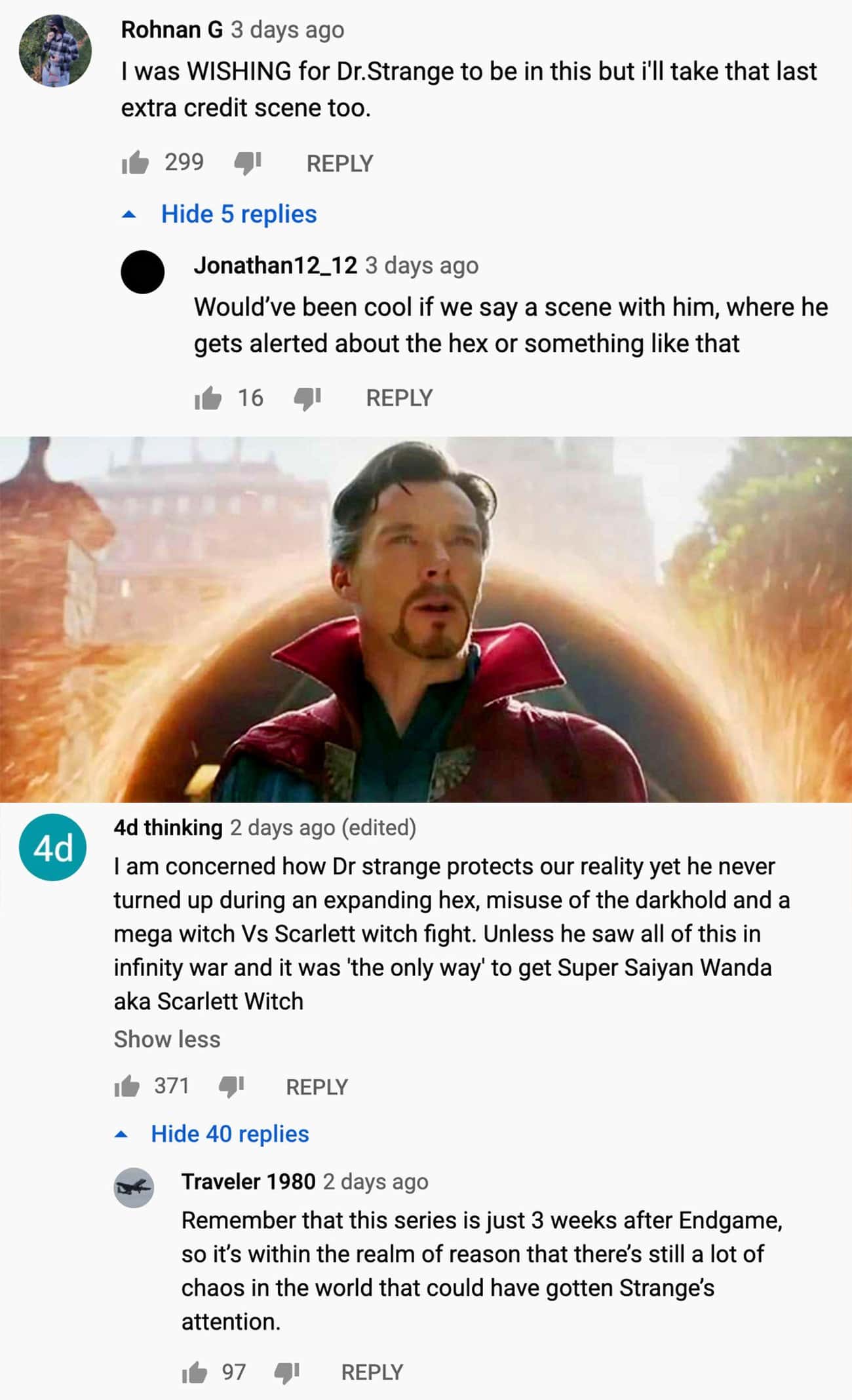 What Will Doctor Strange Have To Say About All This?
