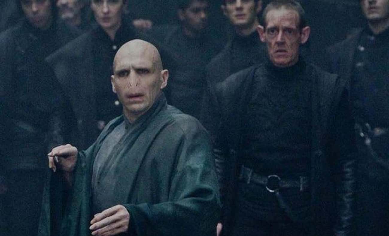 Voldemort Has A Series Of Fading Robes