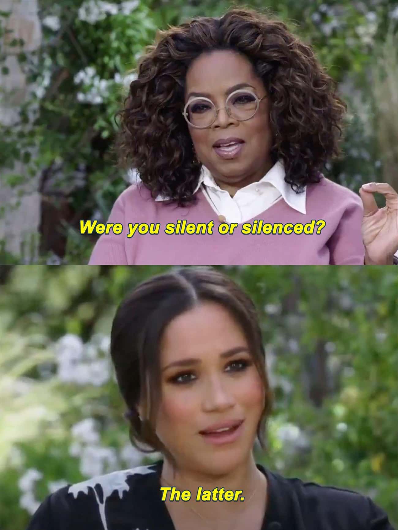 Meghan Markle's Recent Interview With Oprah Came After Her Controversial Exit From The Royal Family