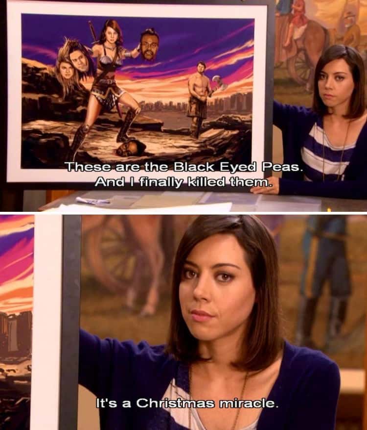 25 Deliciously Dark April Ludgate Moments That Made Us Both Love And Fear  Her