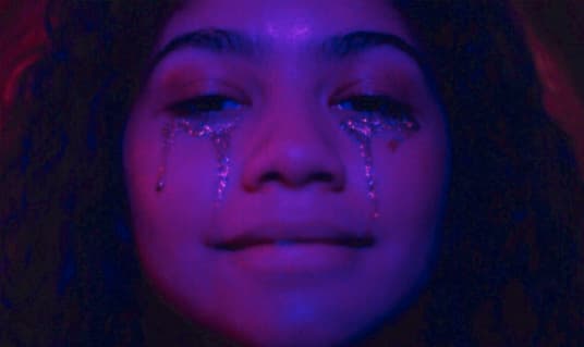 Zendaya Glitter Tears